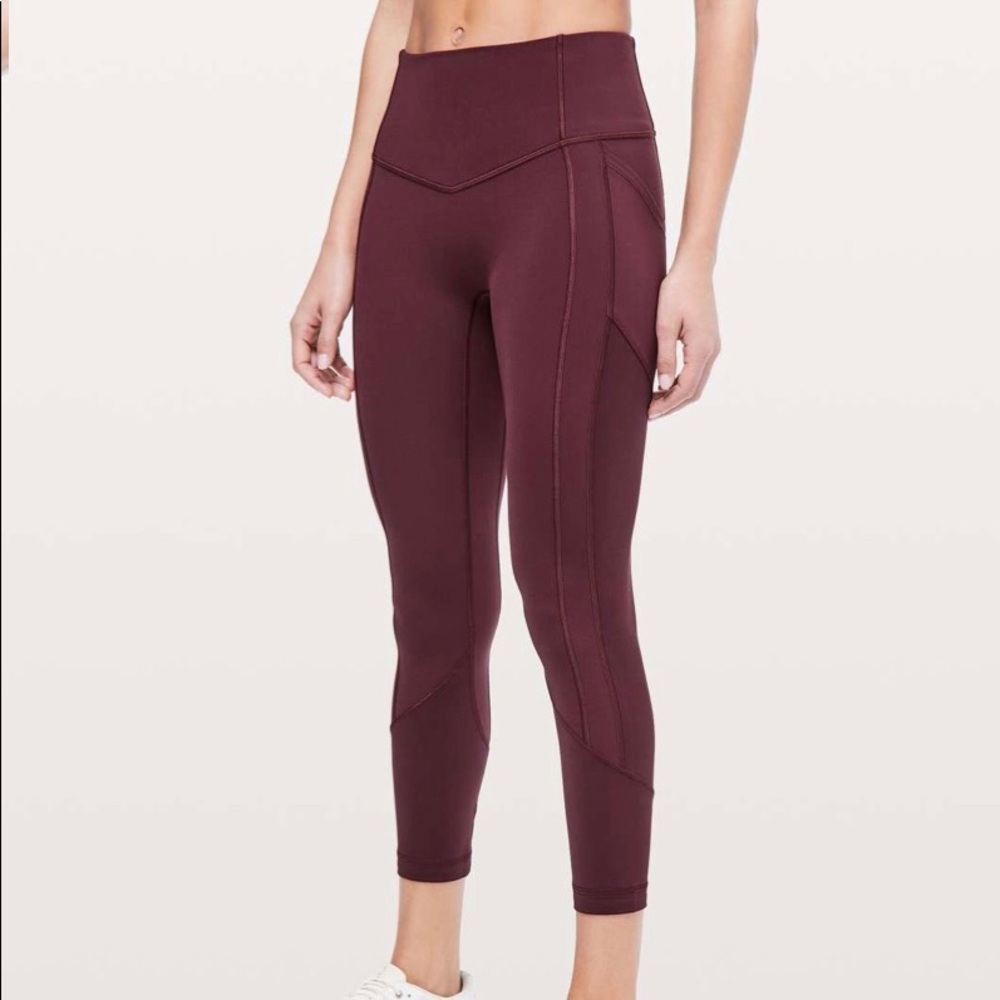 Lululemon leggings All The Right Places Crop II 23